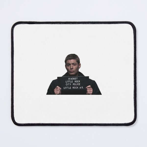 Item preview, Dean Winchester Mugshot From Supernatural  designed and sold by Sunnydalecinema.