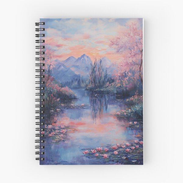 Item preview, Cherry Blossoms on Still Waters designed and sold by Serene-Scenes.