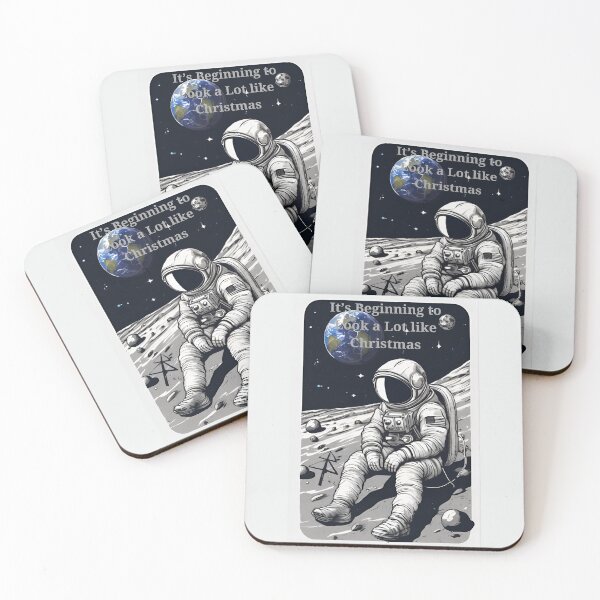 Item preview, Space Christmas Time, Christmas, xmas, music, prank, Astronaut, aloune, designed and sold by GOLDENGARDENART.