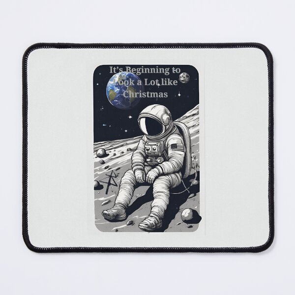 Item preview, Space Christmas Time, Christmas, xmas, music, prank, Astronaut, aloune, designed and sold by GOLDENGARDENART.