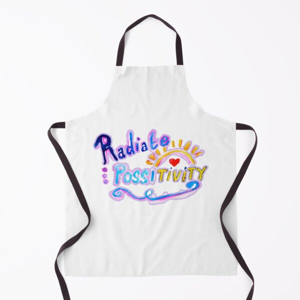 Item preview, Radiate Positivity cheerful quote colorful typography. designed and sold by happiartworks .