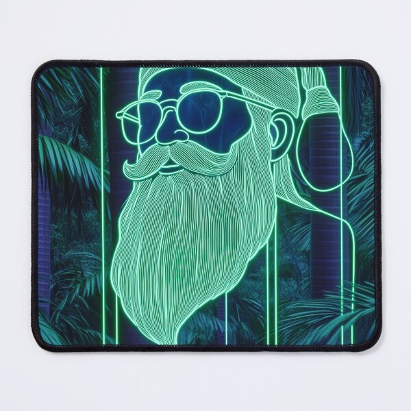 Item preview, Vaporwave Santa takes the Green Pill designed and sold by Midsized King.
