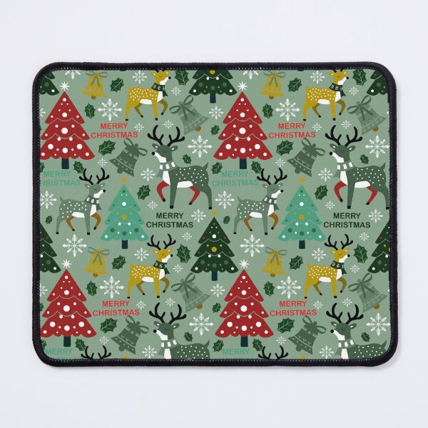 Item preview, Classic Christmas Charm - Brown - Green - Red - White designed and sold by Fezzyboo.