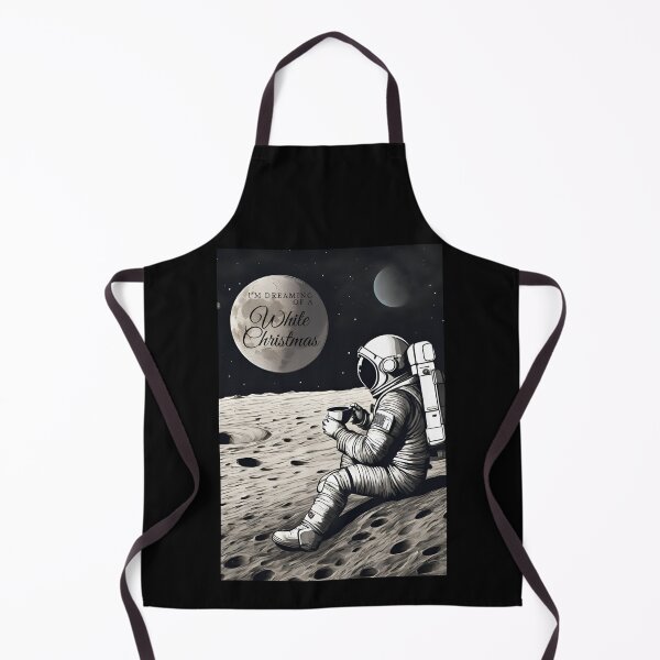 Item preview, Space, Christmas Time, Christmas, xmas, music, prank, Astronaut, alone, coffe, designed and sold by GOLDENGARDENART.