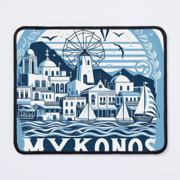 Item preview, Aegean Charm: The Magic of Mykonos designed and sold by Odissea527.