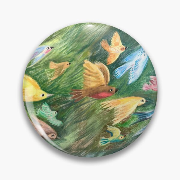 Item preview, Wild Birds designed and sold by Sarahlovellart.