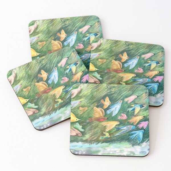 Item preview, Wild Birds designed and sold by Sarahlovellart.