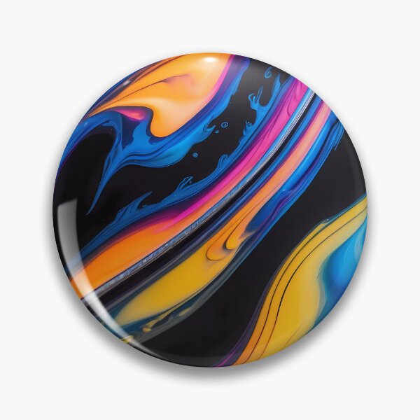 Item preview, Vibrant Abstract Fluid Art Design designed and sold by Vitalka-uk.