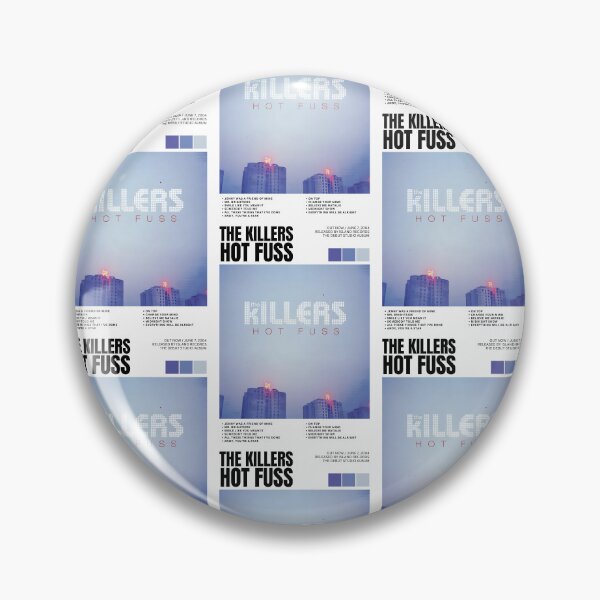 Item preview, Hot Fuss The Killers Newspaper Lyrics Album Cover designed and sold by apixelwall.