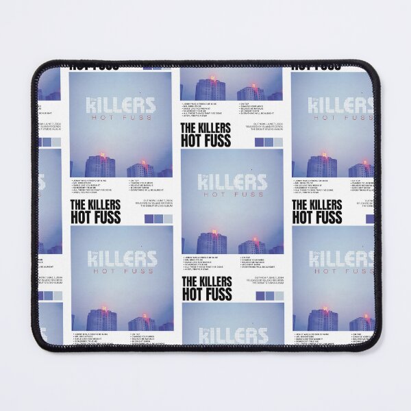 Item preview, Hot Fuss The Killers Newspaper Lyrics Album Cover designed and sold by apixelwall.