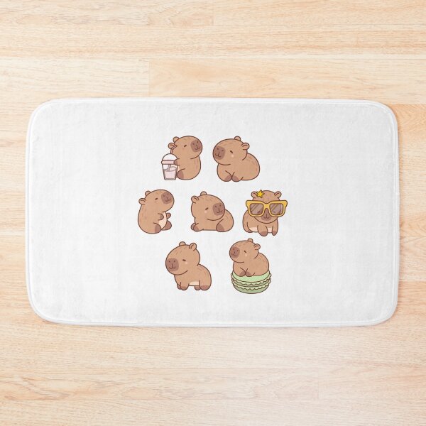 Item preview, Cute Capybara Relaxing designed and sold by EpochEchoes.