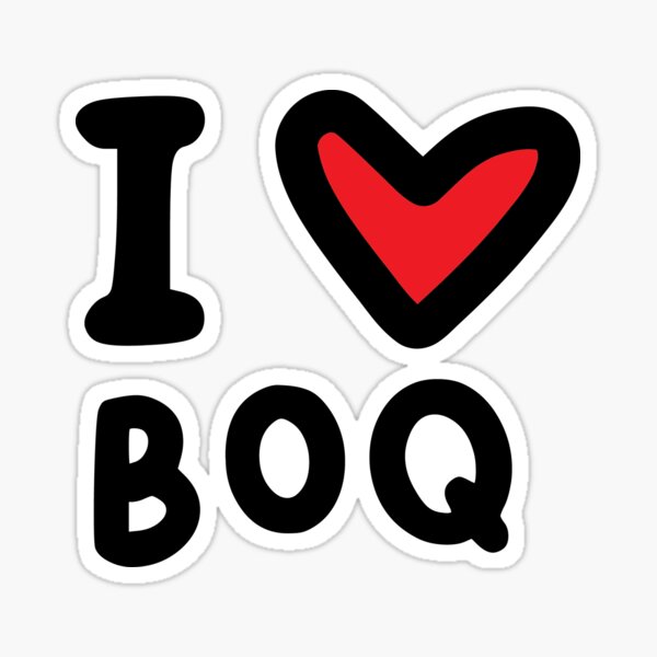 Item preview, I LOVE BOQ designed and sold by Maisiewilkinson.