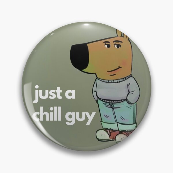Item preview, Chill guy designed and sold by K Studios.
