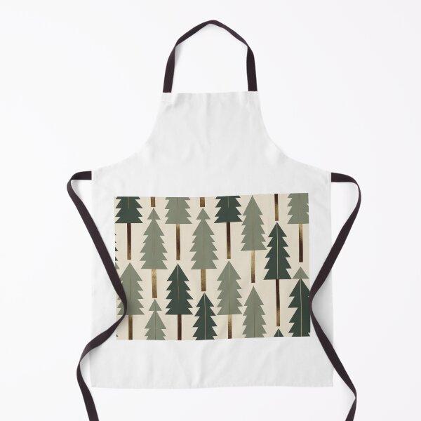 Artikelvorschau, Geometrische Kiefern – Ein modernes Waldmuster entworfen und verkauft von MyriadVoices.