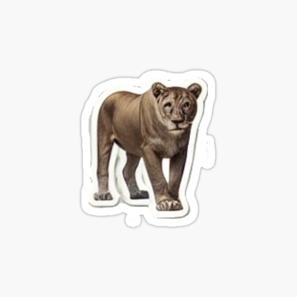 Item preview, Lion designed and sold by CraziStickers.
