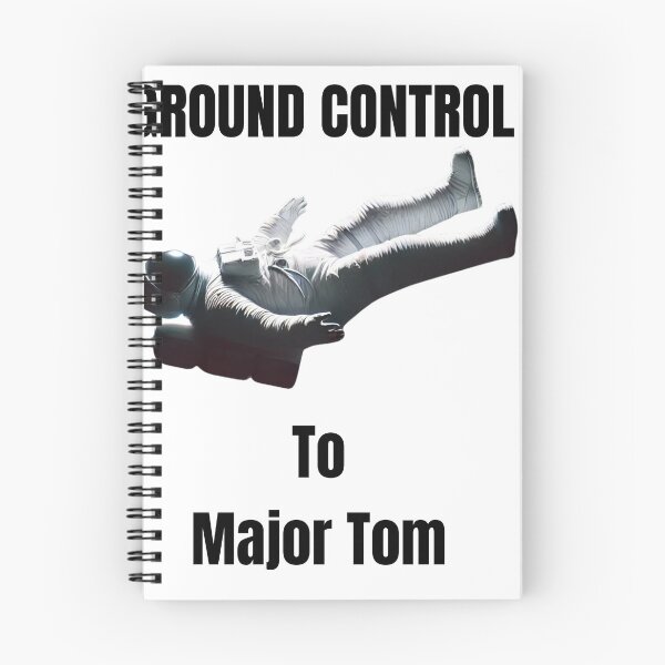 Item preview, Major Tom, Are you there? designed and sold by Xavier's Place.