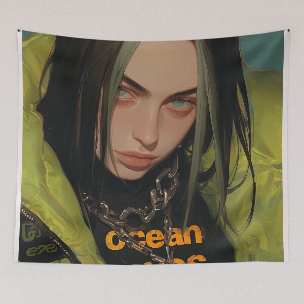Artikelvorschau, Von Billies Haaren inspirierter Avatar entworfen und verkauft von Nowshin Tasnim.