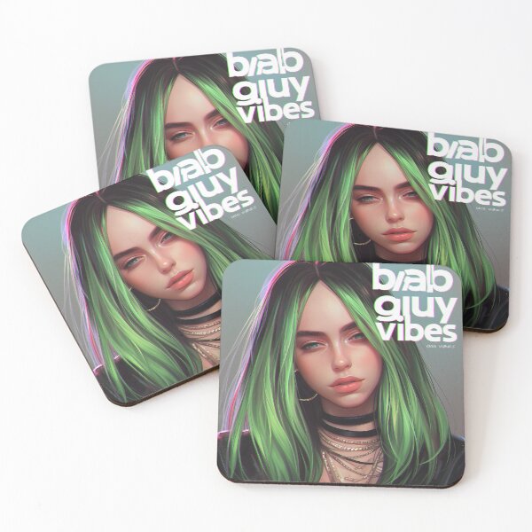 Item preview, Billie's hair inspired avatar designed and sold by Nowshin Tasnim.