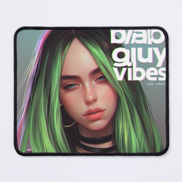 Item preview, Billie's hair inspired avatar designed and sold by Nowshin Tasnim.