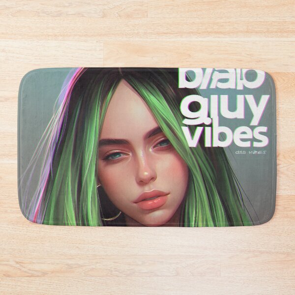 Item preview, Billie's hair inspired avatar designed and sold by Nowshin Tasnim.