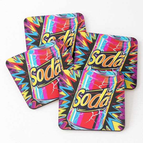 Item preview, Retro Soda Burst designed and sold by ElmoCreates.