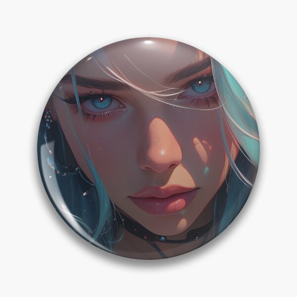 Item preview, Billie's hair inspired avatar designed and sold by Nowshin Tasnim.