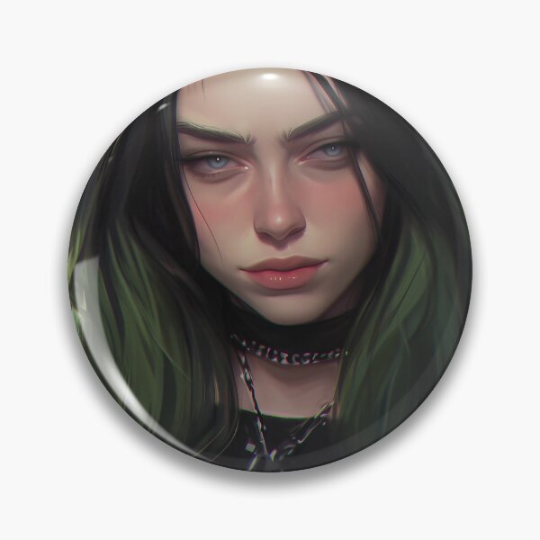 Item preview, Billie's hair inspired avatar designed and sold by Nowshin Tasnim.