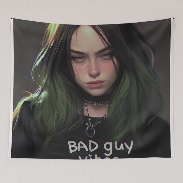 Item preview, Billie's hair inspired avatar designed and sold by Nowshin Tasnim.