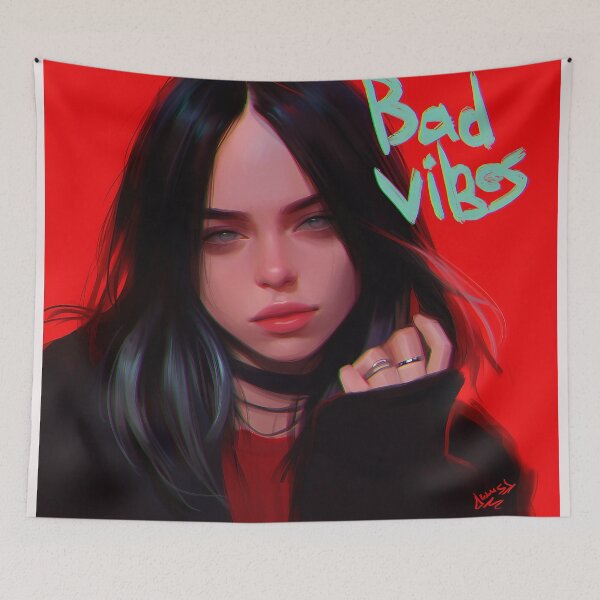 Item preview, Billie's hair inspired avatar designed and sold by Nowshin Tasnim.