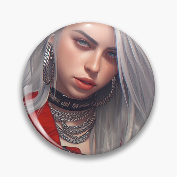 Item preview, Billie's hair inspired avatar designed and sold by Nowshin Tasnim.