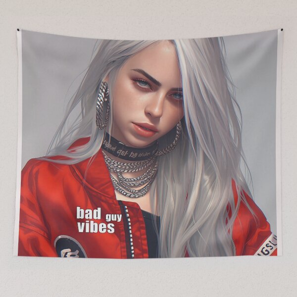 Item preview, Billie's hair inspired avatar designed and sold by Nowshin Tasnim.