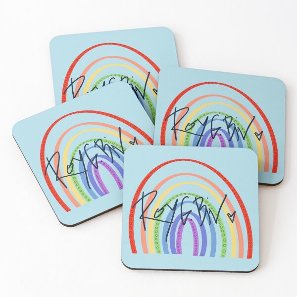 Item preview, Rainbow Signed - light blue designed and sold by KHoltDesigns.