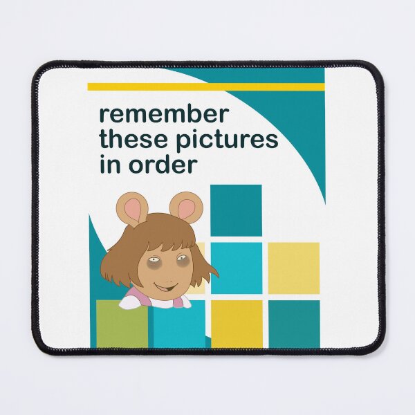 Item preview, WISC remember these pictures in order designed and sold by bmillertime.
