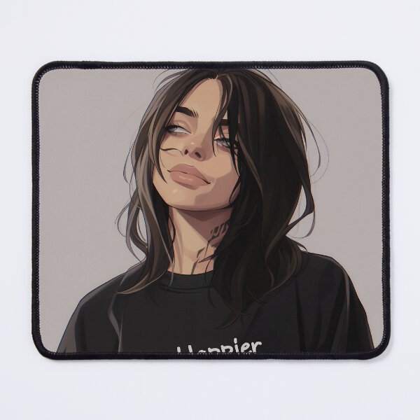 Item preview, Billie's hair inspired avatar designed and sold by Nowshin Tasnim.