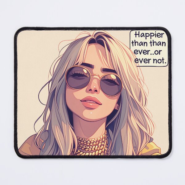 Item preview, Billie's hair inspired avatar designed and sold by Nowshin Tasnim.