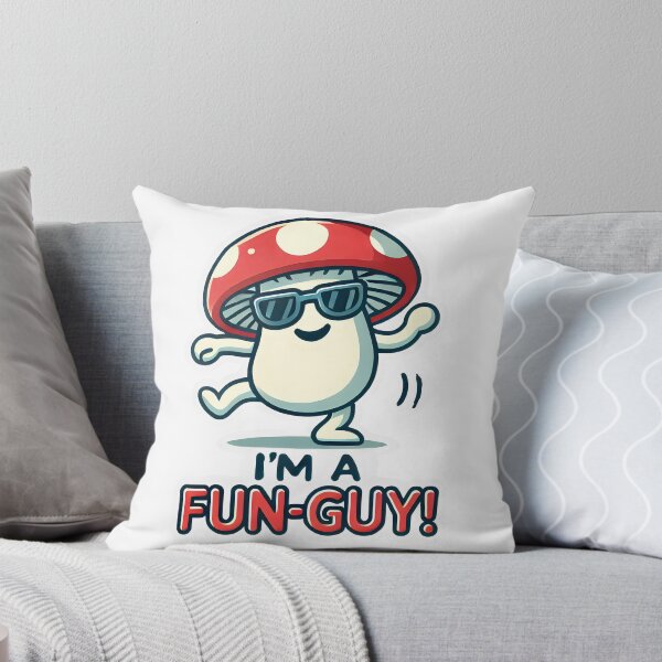 Item preview, I'm a Fun-Guy! - Cute Mushroom Design designed and sold by SphynxLove855.