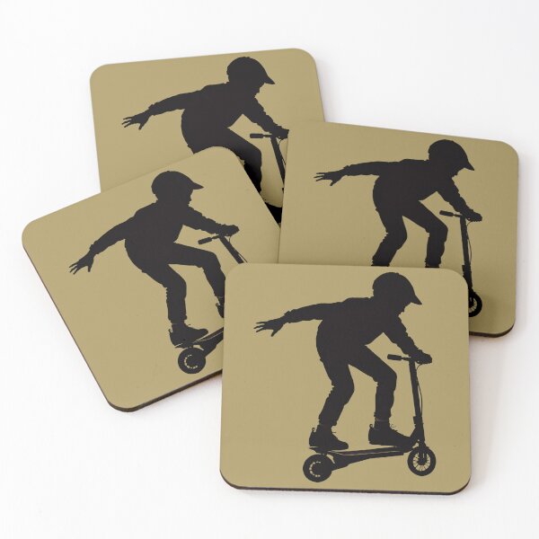 Item preview, Kid on a Stunt-Scooter designed and sold by Skye Ryan-Evans.