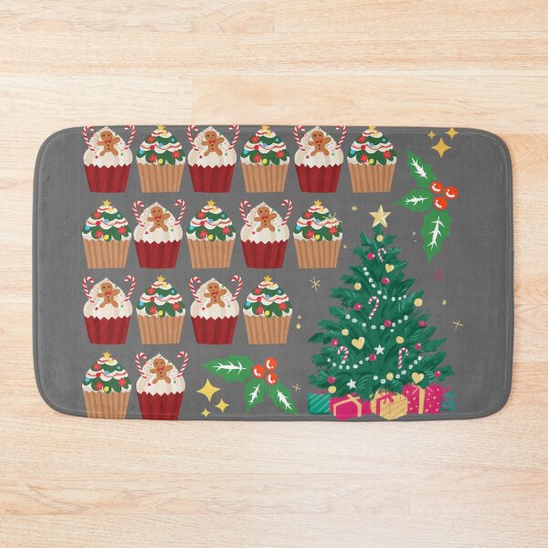 Item preview, Christmas cup cake designed and sold by VeenyOcicat.