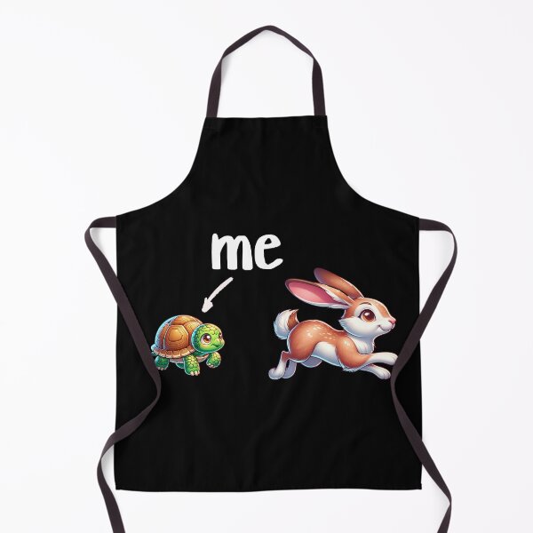 Item preview, Slow and Steady Wins The Race Turtle and Hare designed and sold by DebtFreeDesigns.