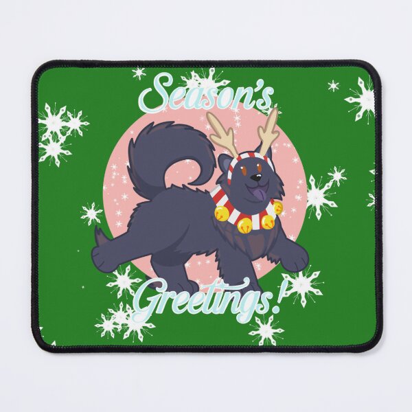 Item preview, Season's Greetings Christmas Chow Chow Dog designed and sold by Weremoose.