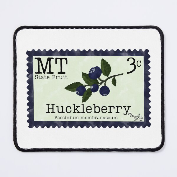 Item preview, Montana State Fruit: Huckleberry Postage Stamp designed and sold by Marguerite Artistry.