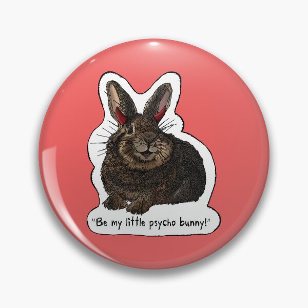 Aperçu de l'œuvre Sois mon petit lapin psychopathe créée et vendue par Ctrl-ART-Del Theatre.