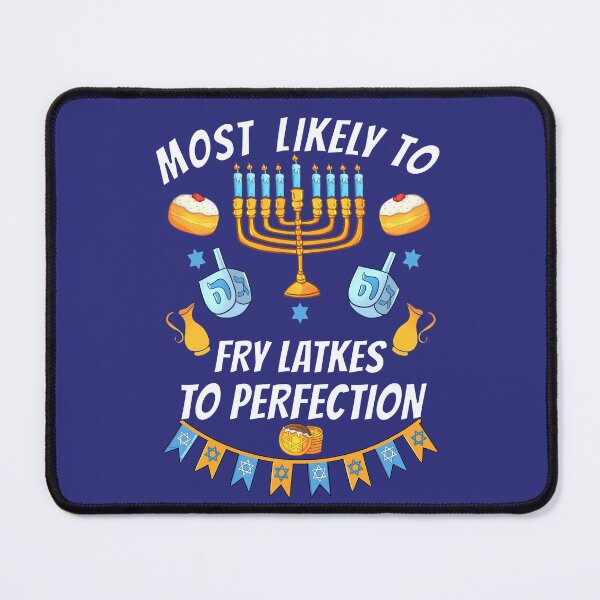 Item preview, Most Likely To Fry Latkes To Perfection | Funny Family Matching Outfit | Hanukkah Chanukkah, Hanukah, Hanuka Graphic designed and sold by Made by Tamar.