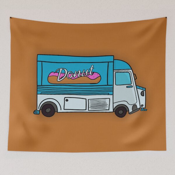Item preview, French van truck, donuts designed and sold by Antoine Marineau Bélanger.