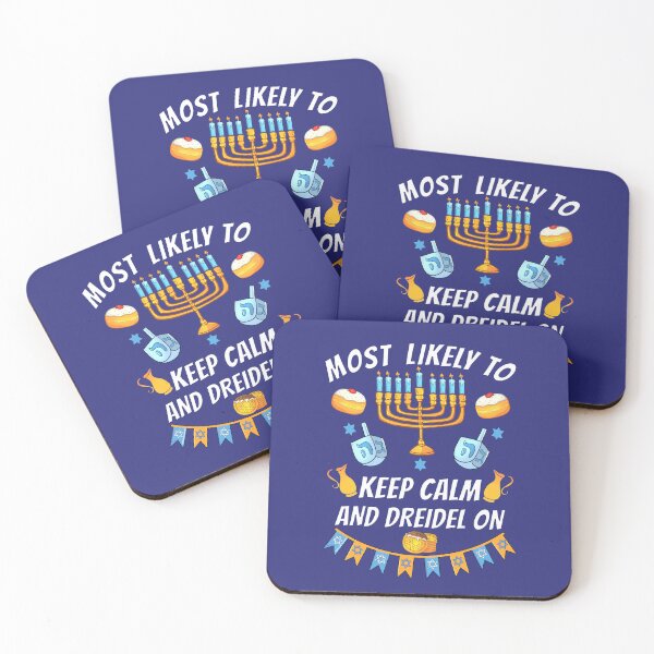 Item preview, Most Likely To Keep Calm And Dreidel On | Funny Family Matching Outfit | Hanukkah Chanukkah, Hanukah, Hanuka Graphic designed and sold by Made by Tamar.