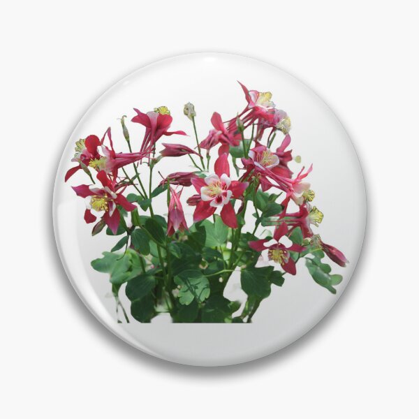 Item preview, Red Columbine Flower designed and sold by GenuineNewBe.
