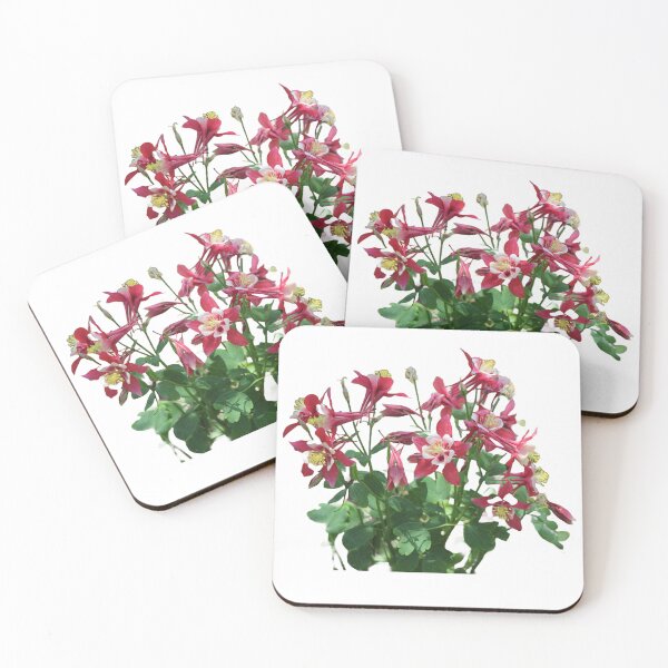 Item preview, Red Columbine Flower designed and sold by GenuineNewBe.