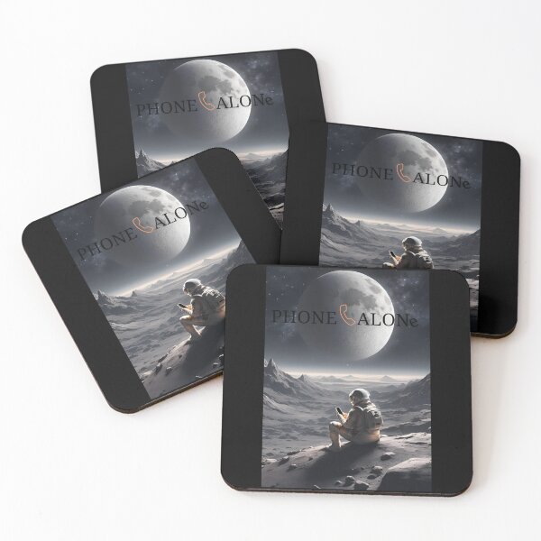 Item preview, Space, Christmas Time, Christmas, xmas, film, prank, Astronaut, alone, coffe, designed and sold by GOLDENGARDENART.