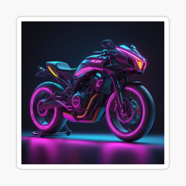 Item preview, Neon Bike designed and sold by a4reads.