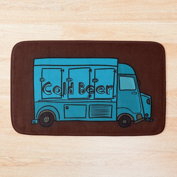 Item preview, French van truck, cold beer designed and sold by Antoine Marineau Bélanger.